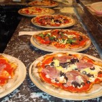 Various toppings.